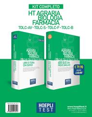 Hoepli test. Agraria, Biologia, Farmacia TOLC-AV, TOLC-S, TOLC-F, TOLC-B. Kit completo