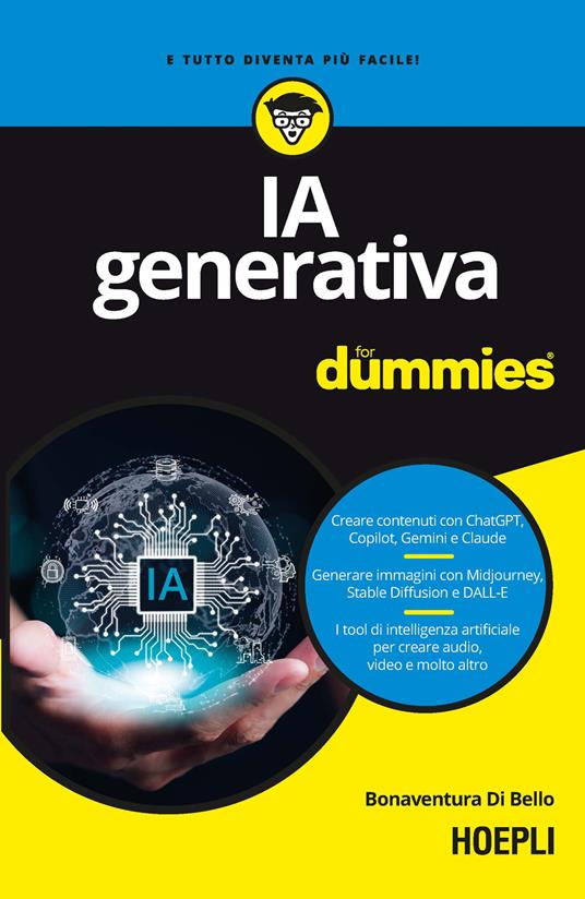 IA generativa for dummies - Bonaventura Di Bello - copertina