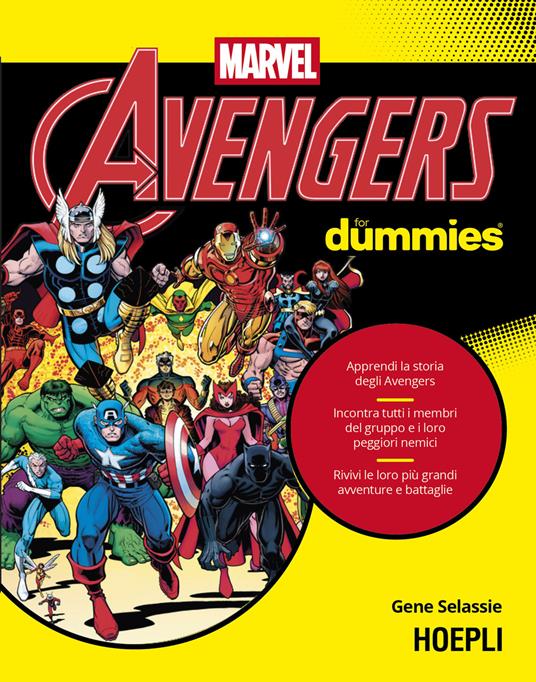 Avengers for dummies - Gene Selassie - copertina