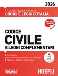 Codice civile e leggi complementari 2026. Nuova ediz.
