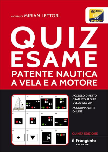 Quiz esame patente nautica a vela e a motore - copertina