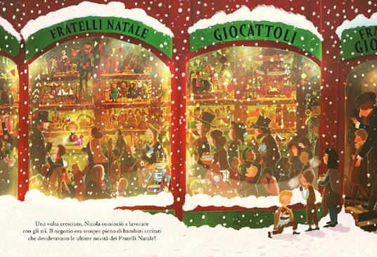 Il negozio di giocattoli dei fratelli Natale. Ediz. a colori - David Litchfield - 2