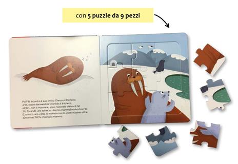 Filli gioca a nascondino. I miei primi puzzle - Bénédicte Rivière,Villie Karabatzia - 2