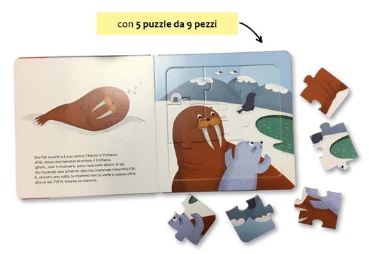 Filli gioca a nascondino. I miei primi puzzle - Bénédicte Rivière,Villie Karabatzia - 2