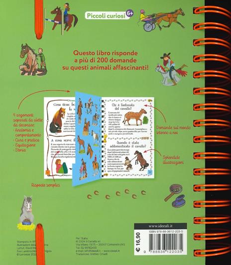 I cavalli. Piccoli curiosi. Ediz. a colori - Emilie Gillet - 2