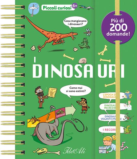 I dinosauri! Piccoli curiosi. Ediz. a colori - Sabine Jourdain - copertina