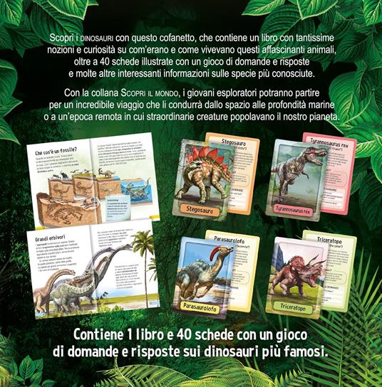 Dinosauri. Scopri il mondo. Ediz. a colori. Con Gioco - 2