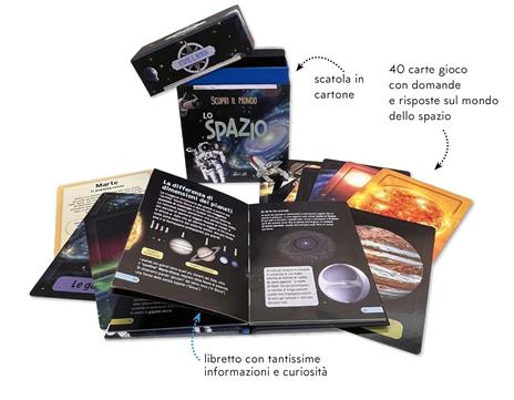 Lo spazio. Scopri il mondo. Ediz. a colori. Con Gioco - 3