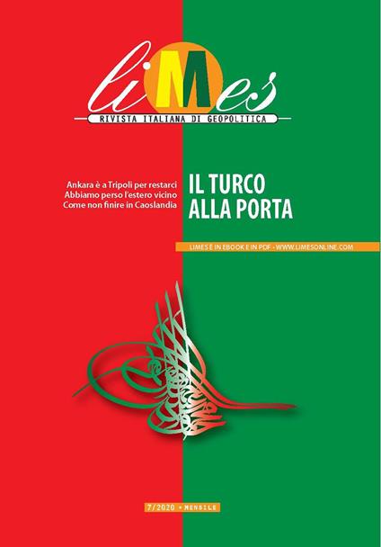 Limes. Rivista italiana di geopolitica (2020). Vol. 7: Il turco alla porta - copertina