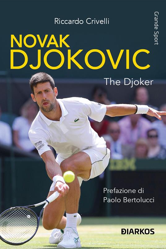 Novak Djokovic. The Djoker - Riccardo Crivelli - copertina