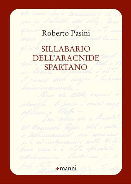 Sillabario dell'aracnide spartano - Roberto Pasini - copertina