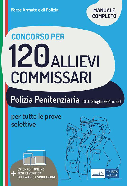 Concorso 120 Commissari Polizia Penitenziaria (PP 1.1). Teoria e test per tutte le prove selettive - copertina