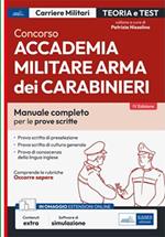 Concorso Accademia militare. Arma dei Carabinieri. Teoria e test