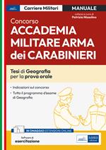 Concorso Accademia Militare Arma dei Carabinieri. Tesi di Geografia per la prova orale