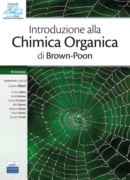 Introduzione alla chimica organica - William H. Brown,Thomas Poon - copertina