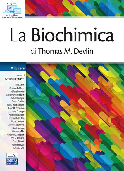 La biochimica di Thomas M. Devlin - copertina