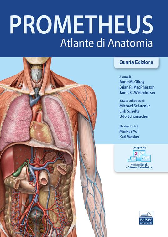 Prometheus. Atlante di anatomia - copertina