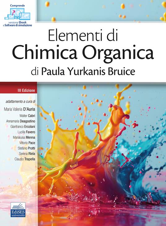 Elementi di chimica organica di Paula Yurkanis Bruice - copertina