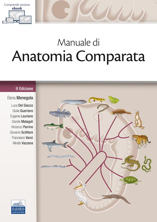 Manuale di anatomia comparata - copertina