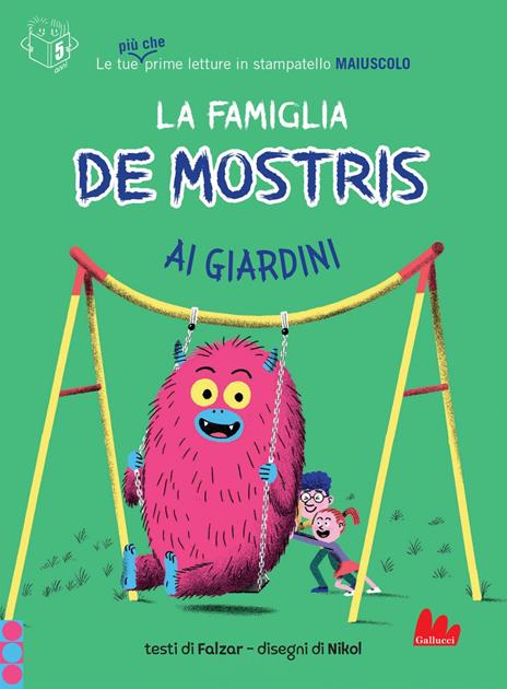 La famiglia De Mostris ai giardini - Falzar - copertina