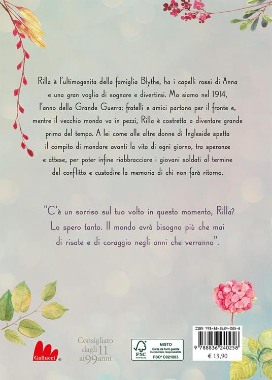 Rilla di Ingleside. Anna dai capelli rossi. Vol. 8 - Lucy Maud Montgomery - 2