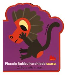 Piccolo babbuino chiede scusa. Le forme delle emozioni