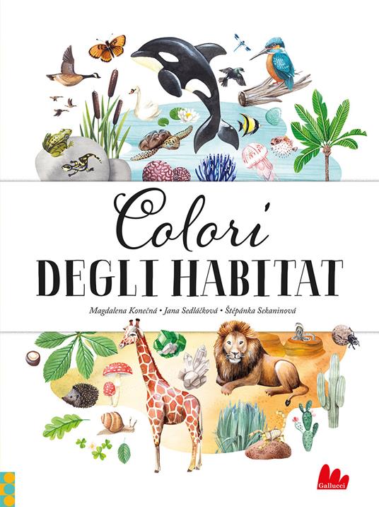 Colori degli habitat. Ediz. a colori - Jana Sedlácková,Štěpánka Sekaninova - copertina
