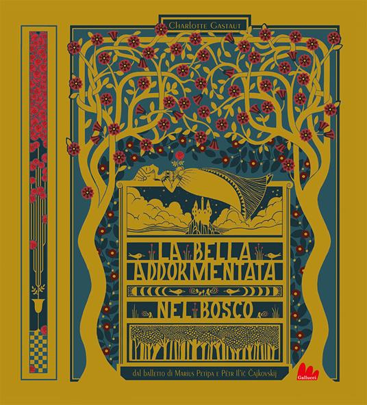 La bella addormentata nel bosco. Ediz. a colori - Charlotte Gastaut - copertina