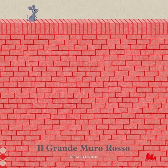 Il grande muro rosso. Ediz. a colori - Britta Teckentrup - copertina