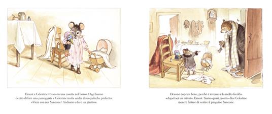 Ernest e Celestine hanno perduto Simeone. Ediz. a colori - Gabrielle Vincent - 2