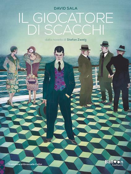 Il giocatore di scacchi dalla novella di Stefan Zweig - David Sala - copertina