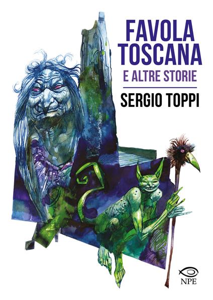 Favola toscana e altre storie - Sergio Toppi - copertina