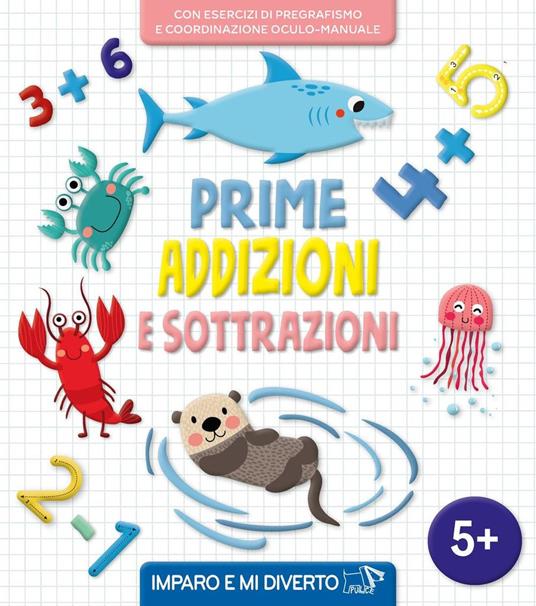Prime addizioni e sottrazioni - copertina