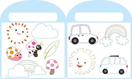 Imparo a disegnare le forme. Ediz. a colori. Con pennarello cancellabile - 3