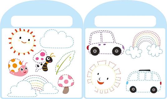 Imparo a disegnare le forme. Ediz. a colori. Con pennarello cancellabile - 3