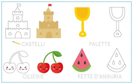 Quaderno delle parole, del pregrafismo e del colorare. Ediz. a colori - 2