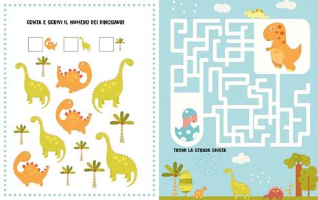 Passatempi spassosi con i dinosauri. Ediz. a colori - 2