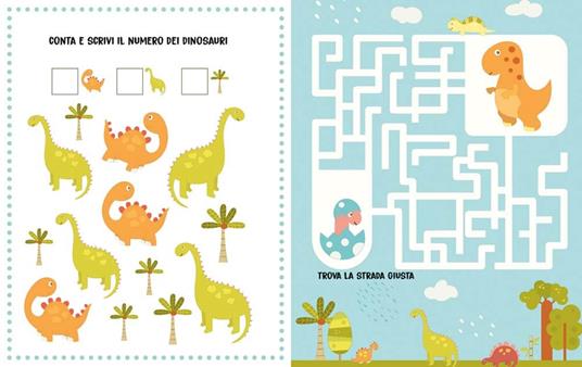 Passatempi spassosi con i dinosauri. Ediz. a colori - 2