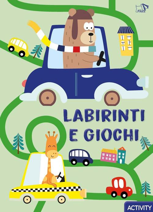 Labirinti e giochi. Ediz. a colori - copertina