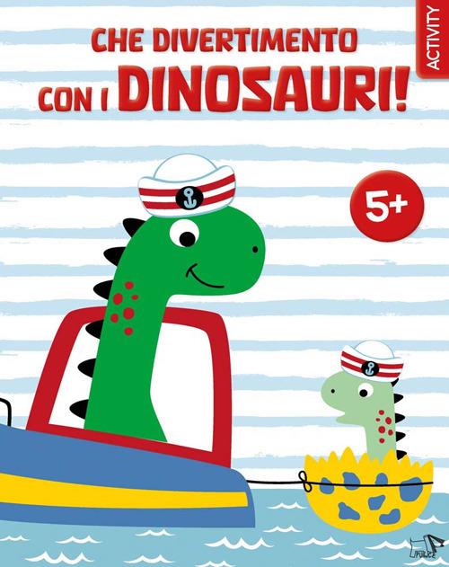 Che divertimento con i dinosauri! Ediz. a colori - copertina
