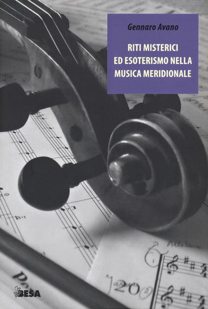 Riti misterici ed esoterismo nella musica meridionale - Gennaro Avano - copertina