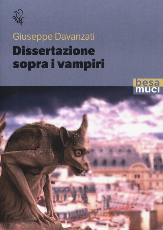 Dissertazione sopra i vampiri - Giuseppe Davanzati - copertina