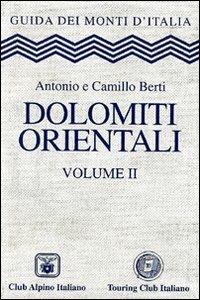 Dolomiti orientali. Vol. 2 - copertina