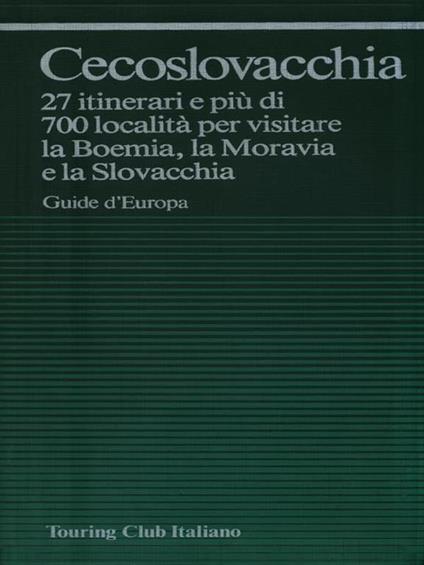 Cecoslovacchia - copertina