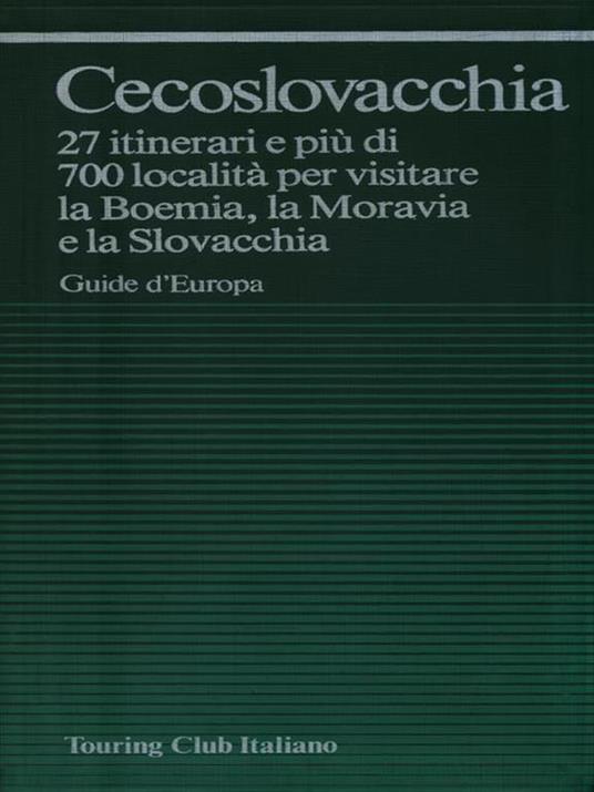 Cecoslovacchia - copertina