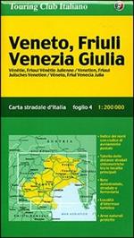 Veneto, Friuli Venezia Giulia 1:200.000