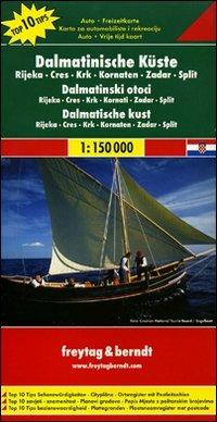 Costa Dalmata 1:150.000 - copertina