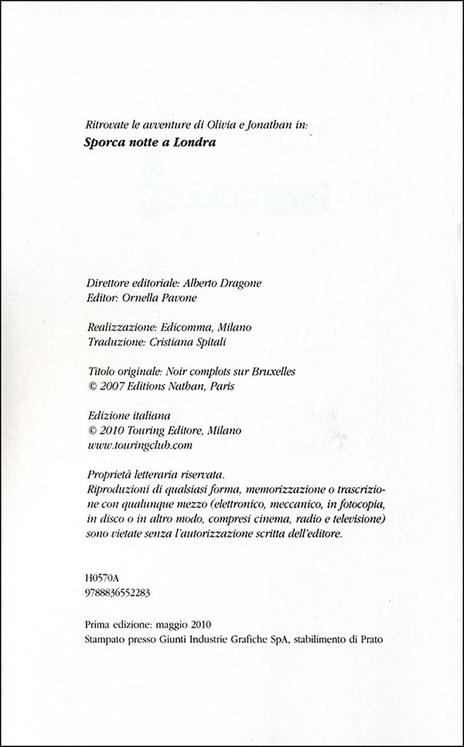 Oscuri complotti a Bruxelles. Un emozionante weekend nella capitale belga - Béatrice Nicodème,Thierry Lefèvre - 2
