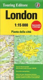 Londra 1:15.000. Pianta della città