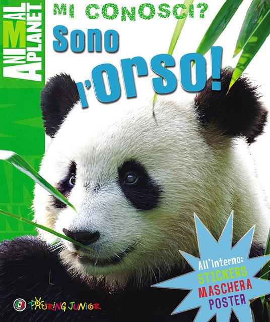 Sono l'orso! Con gadget - Camilla de La Bédoyère - copertina